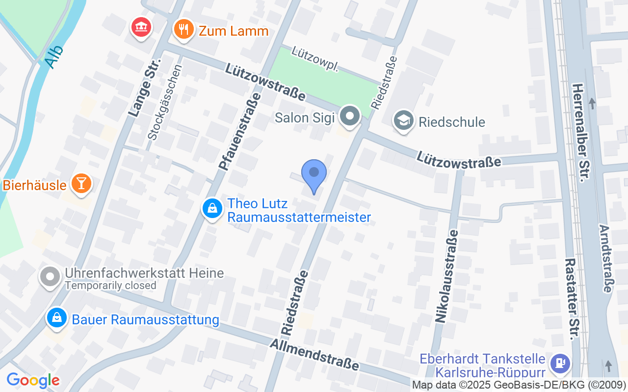 ***KA-Rüppurr- großes Einfamilienhaus Nähe Riedschule, 225 qm Wohnfl., Top-Lage,  BJ 1960******