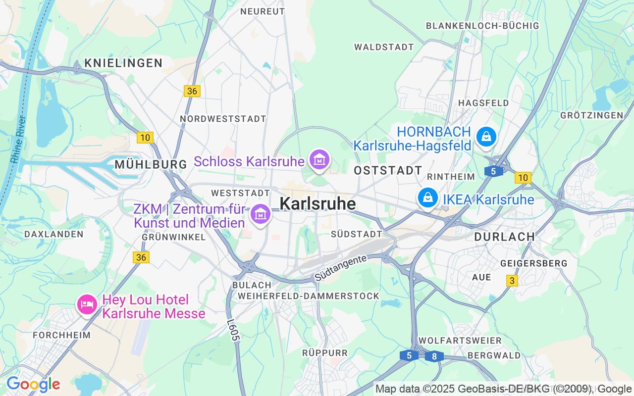 Stilvolles MFH mit sechs Einheiten in Nähe zum Karlsruher Schloss & Landgericht / KA-Innenstadt-West