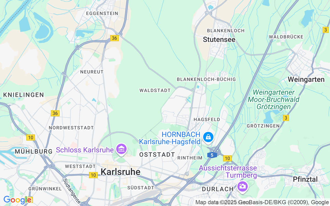 KARLSRUHE - Exklusives Traumhaus in der Waldtstadt