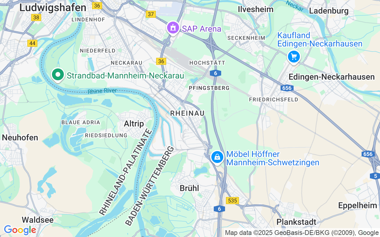 Gut geschnitte 3-Zimmer-Wohnung in Mannheim-Rheinau