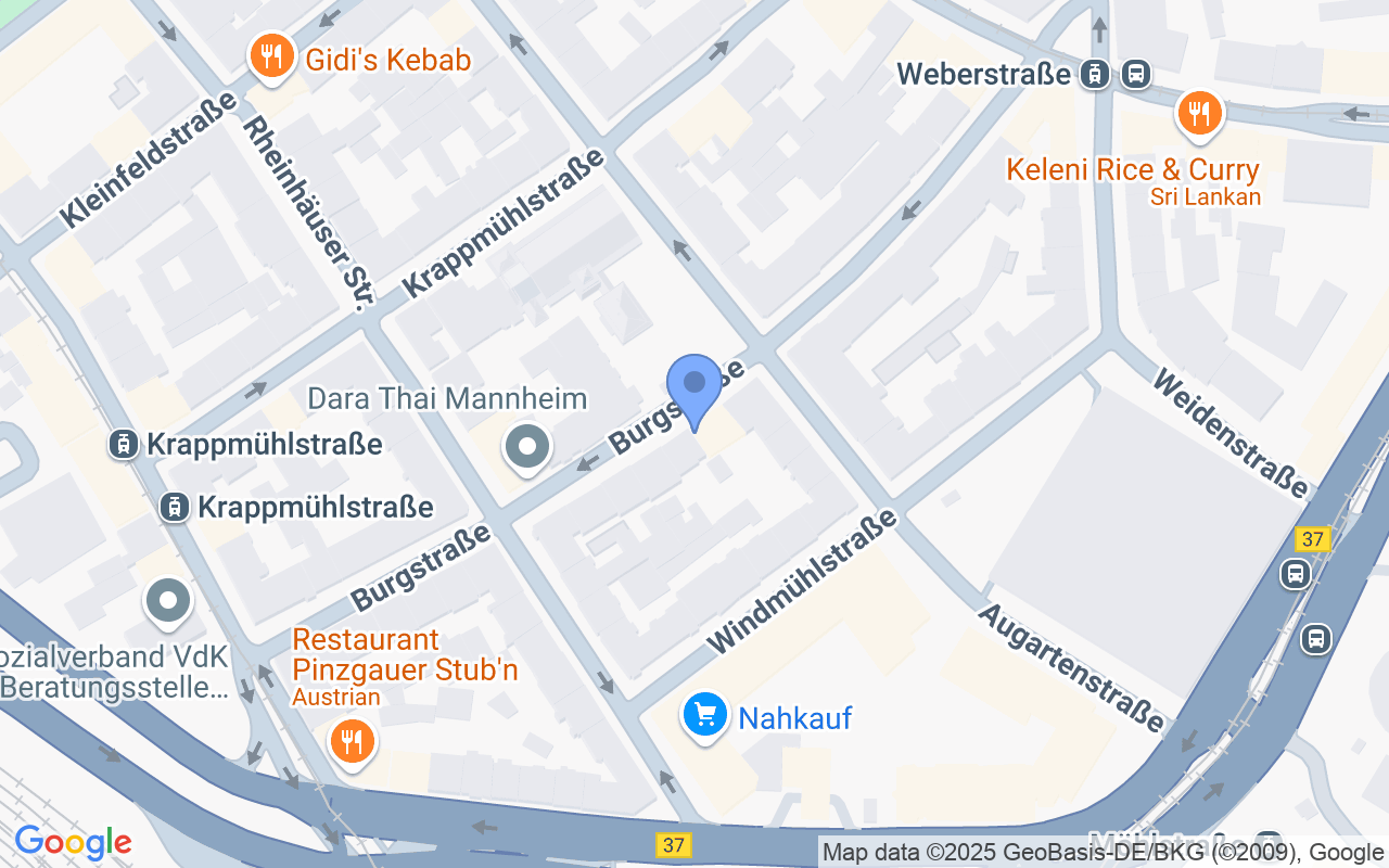 Attraktive Lage - 2 Zimmer Wohnung in Mannheim