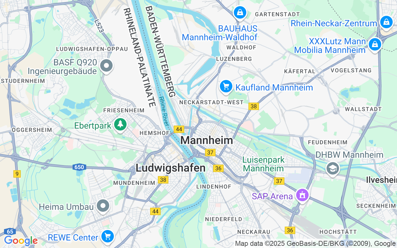 Gepflegte 3-ZKB Wohnung in Zentrum von Mannheim